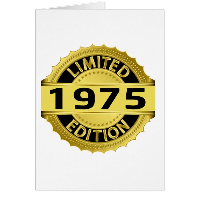 Limited 1975 Edition (Front)