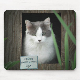 Limited Access Area Mouse Pad