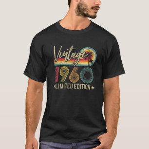 Limited Edition 1960 62Nd Birthday 62 Years Old Ga T-Shirt