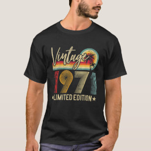 Limited Edition 1971 51St Birthday 51 Years Old T-Shirt