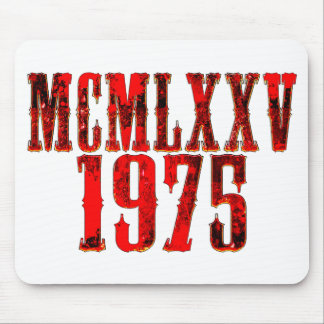 Limited Edition 1975 Birthday 50 year Mouse Pad