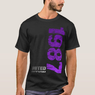 Limited Edition 1987 36th Birthday born 1987 T-Shirt