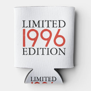 Limited Edition 1996 Personalised 30th Birthday Can Cooler