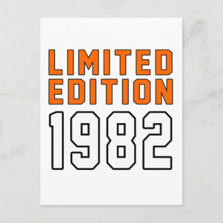 Limited Edition 33 Birthday Designs Postcard