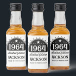 Limited Edition 60th Birthday  Liquor Bottle Label<br><div class="desc">Fun "any year" Limited Edition Birthday or Father's Day Bottle Labels. All text can be changed.</div>