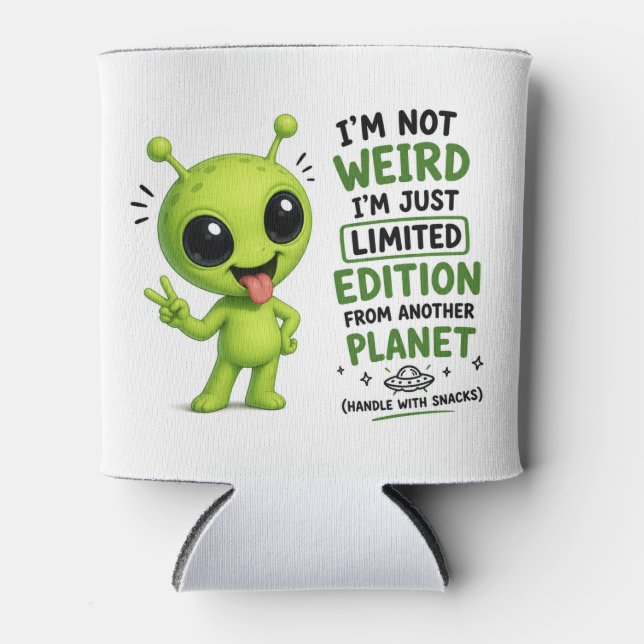 Limited Edition Alien Design Can Cooler (Front)