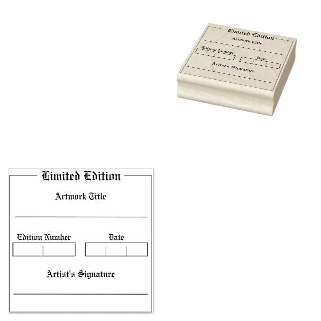 Limited Edition Art Stamp (Stamped)