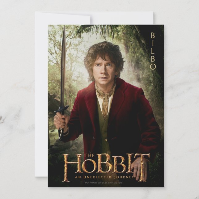 Limited Edition Artwork: BILBO BAGGINS™ (Front)