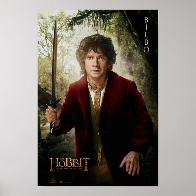 Limited Edition Artwork: BILBO BAGGINS™ Poster (Front)