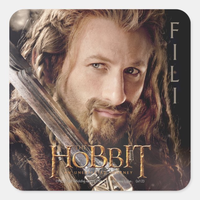 Limited Edition Artwork: Fili Square Sticker (Front)
