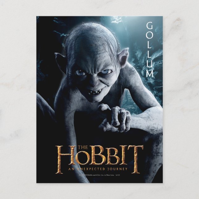 Limited Edition Artwork: GOLLUM™ Postcard (Front)