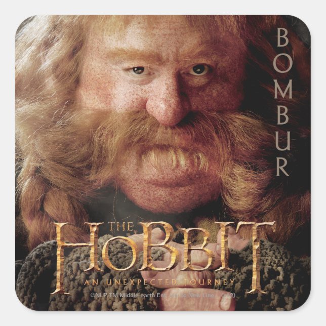 Limited Edition: Bombur Square Sticker (Front)