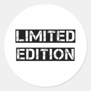 Limited Edition Classic Round Sticker