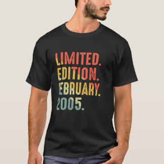 Limited Edition February 2005 Birthday T-Shirt