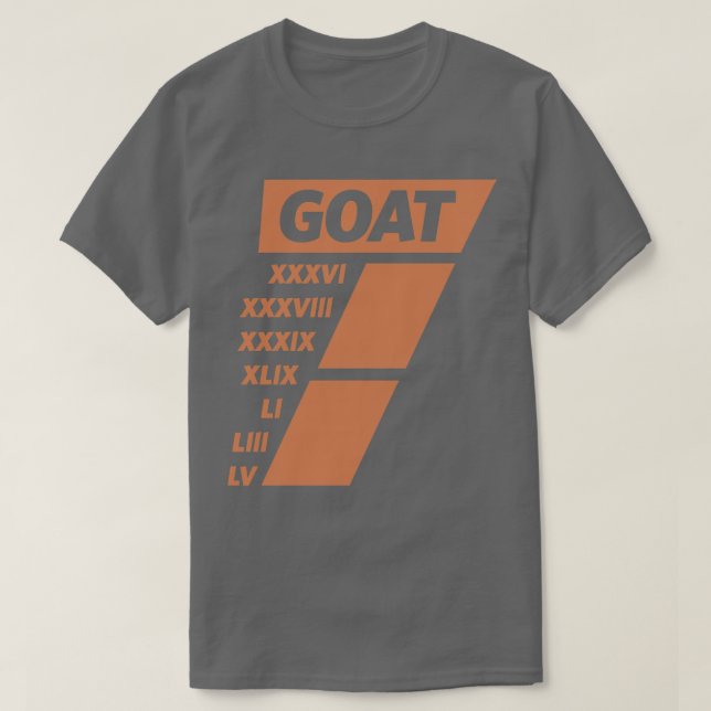 Limited Edition GOAT 7 Rings Shirt (Design Front)