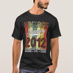 Limited Edition January 1984 38Th Birthday Vintage T-Shirt