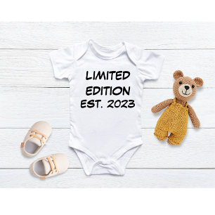 Limited Edition Personalised Baby Bodysuit