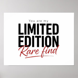 Limited Edition Poster Motivational Quote Art