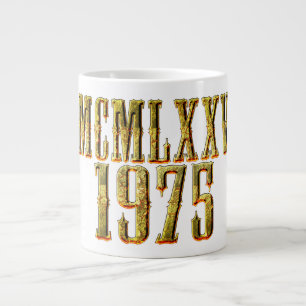 Limited Edition Retro Birthday 50 year Large Coffee Mug