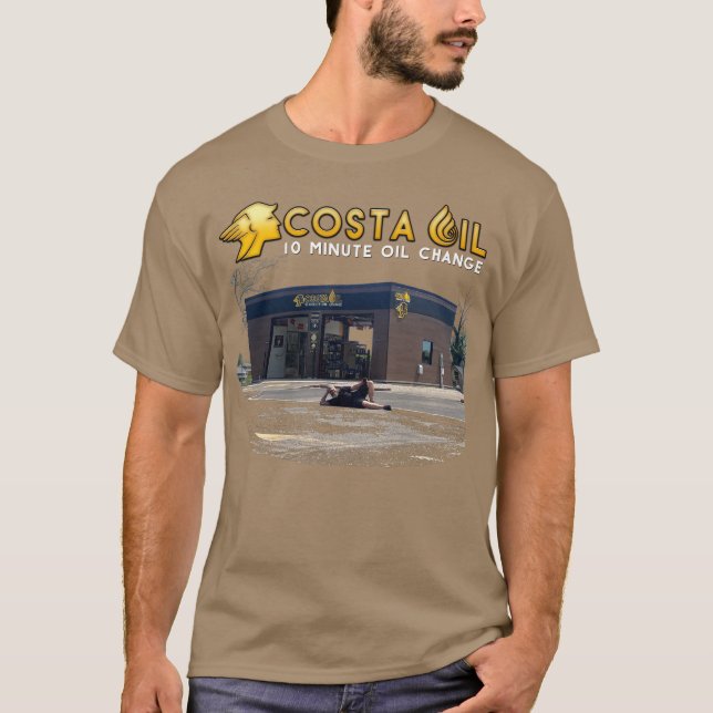 Limited Edition St Albans Costa Oil T Shirt (Front)