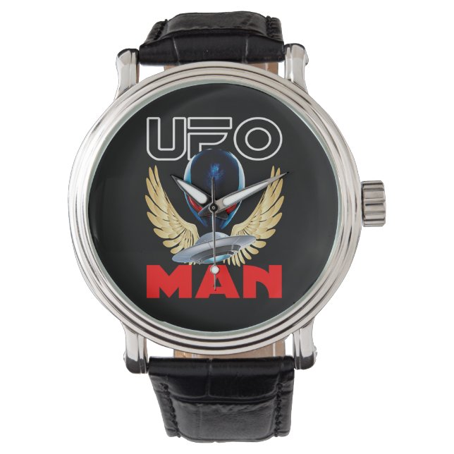 LIMITED EDITION UFO MAN WATCH (Front)