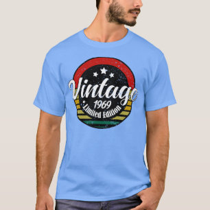 Limited Edition Vintage 1969 birthday 54st Birthda T-Shirt