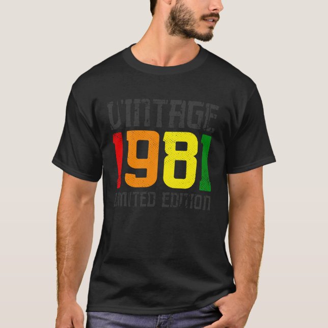 Limited Edition - Vintage 1981 T-Shirt (Front)