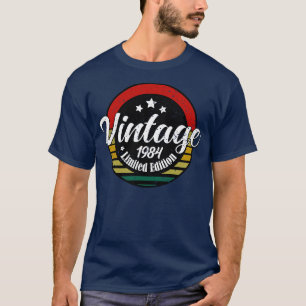 Limited Edition Vintage 1984 birthday 39th Birthda T-Shirt