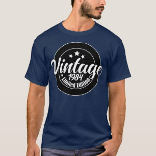 Limited Edition Vintage 1984 birthday 39th Birthda T-Shirt