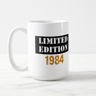 Limited edition vintage 1984 coffee mug