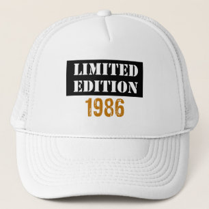 Limited edition vintage 1986 trucker hat