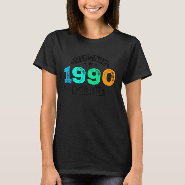 Limited Edition - Vintage 1990 T-Shirt (Front)