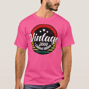 Limited Edition Vintage 2000 birthday 23rd Birthda T-Shirt