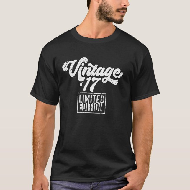 Limited Edition - Vintage 2017 T-Shirt (Front)