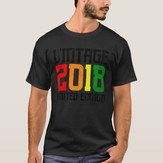 Limited Edition - Vintage 2018 T-Shirt (Front)