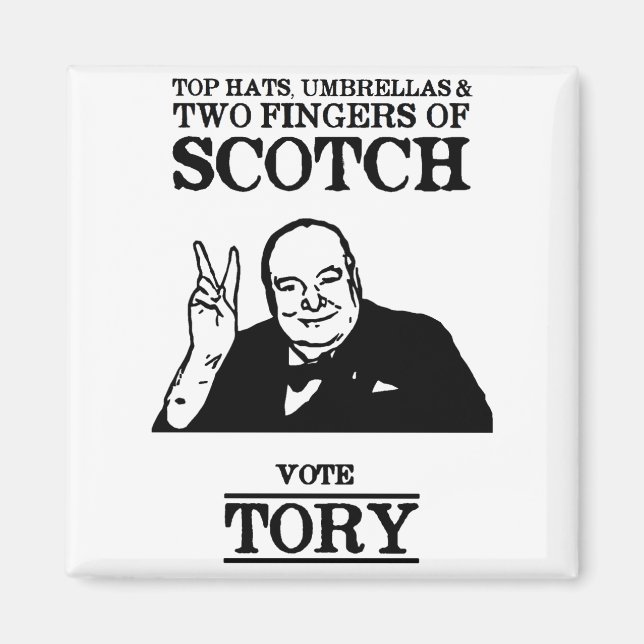 Limited Edition Vote Tory Magnet (Front)