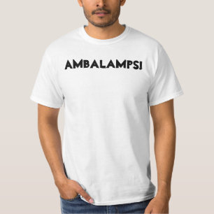 Limited-Official AMBALAMPS "White T" T-Shirt
