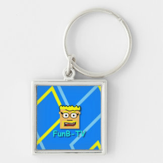 Limited Square FunB-TV Key Chain