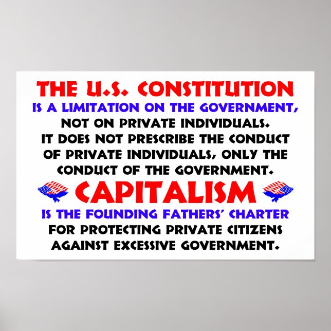 Limiting Government Poster (Front)