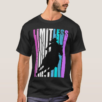 Limitless Cowgirl Girls Rodeo Western Motivational T-Shirt