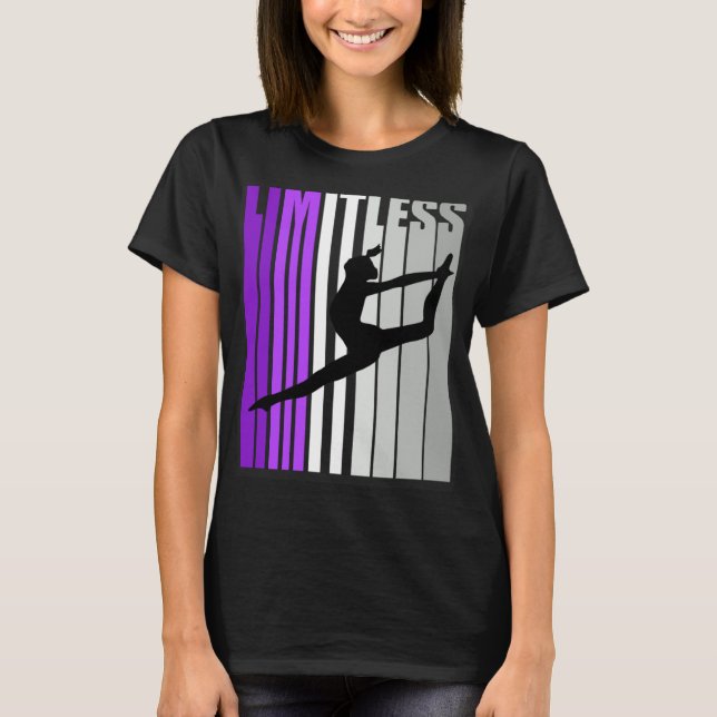 Limitless Dancer Dance Birthday Competition Compet T-Shirt (Front)
