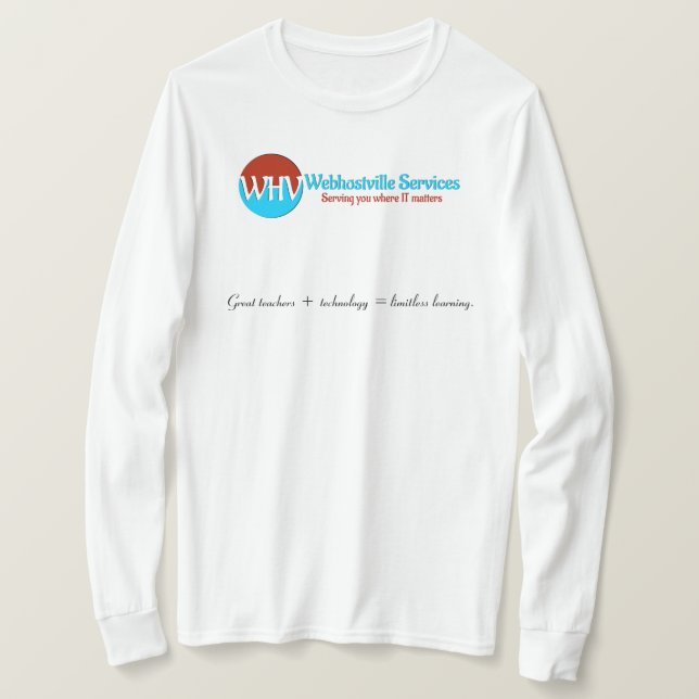 Limitless Learning: Women’s Long-Sleev T-Shirt (Design Front)