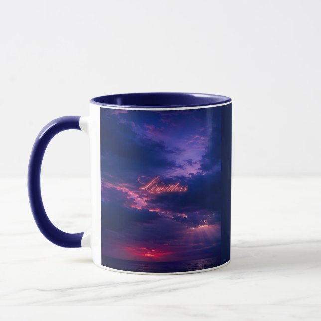 Limitless Sky - Deep Waters  Mug (Left)