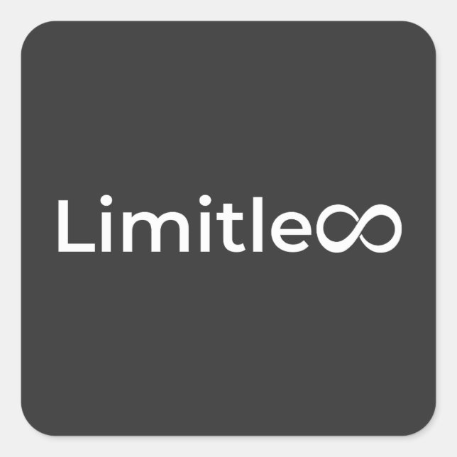 Limitless Square Sticker (Front)