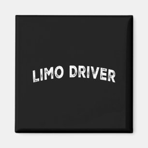 Limo Driver Magnet