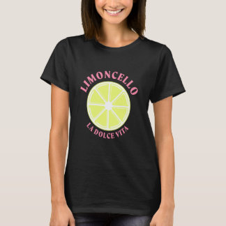 Limon Cello La Dolce Vita Summer Design T-Shirt