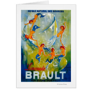 Limonade Brault Vintage PosterEurope