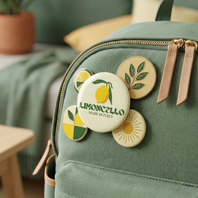 Limoncello 6 Cm Round Badge (Creator Uploaded)
