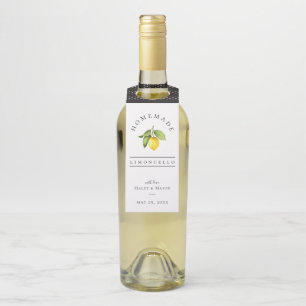 Limoncello Bottle Tag