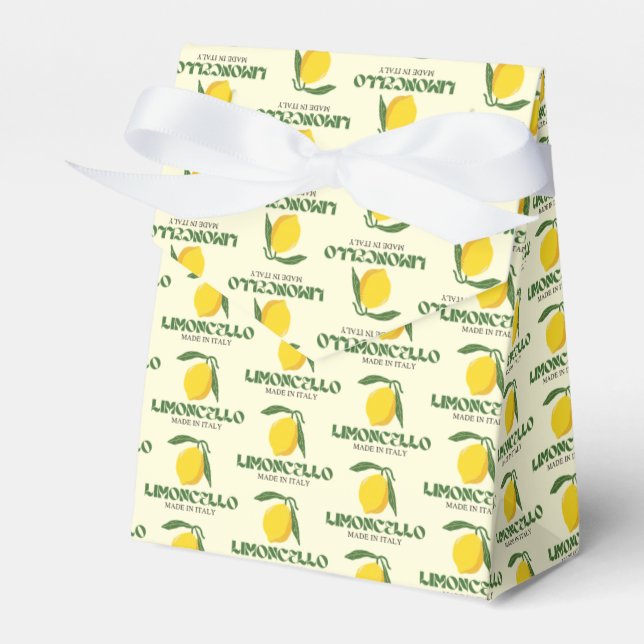 Limoncello Favour Box (Front Side)